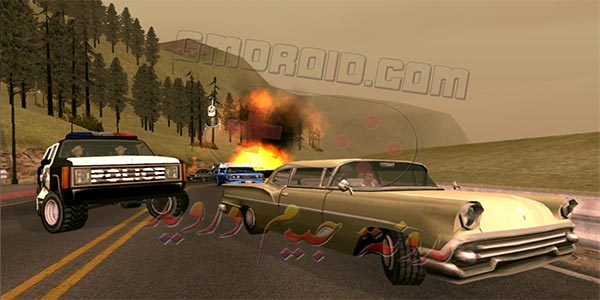 تحميل لعبة gta san andreas للاندرويد مهكرة مع قائمة الغش من ميديا فاير