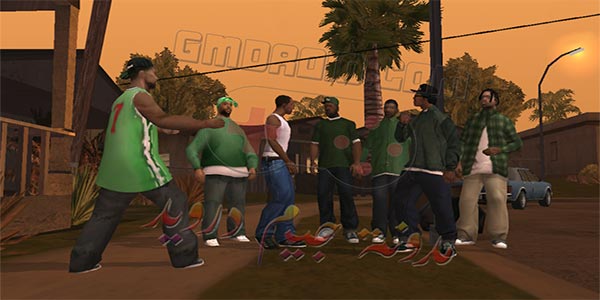 تحميل لعبة gta san andreas للاندرويد مهكرة مع قائمة الغش من ميديا فاير