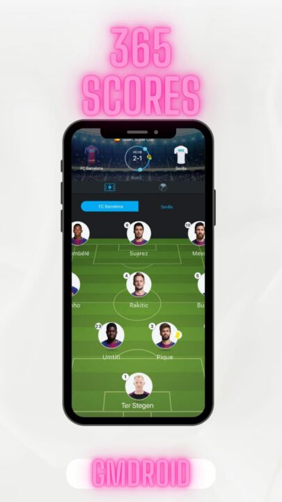 تحميل برنامج 365Scores لمشاهده المباريات احدث اصدار للاندرويد والايفون 2023