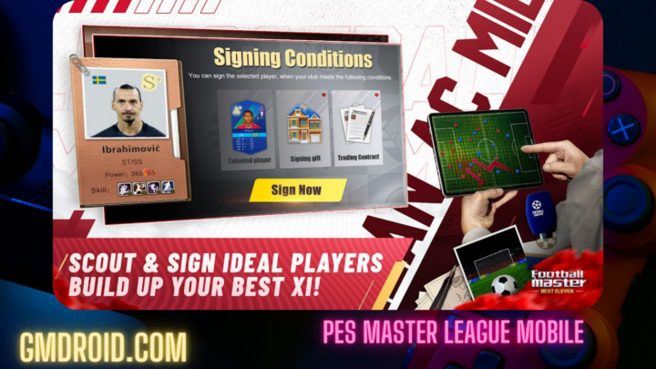 تحميل Pes master league mobile بيس ماستر ليج 2023 apk