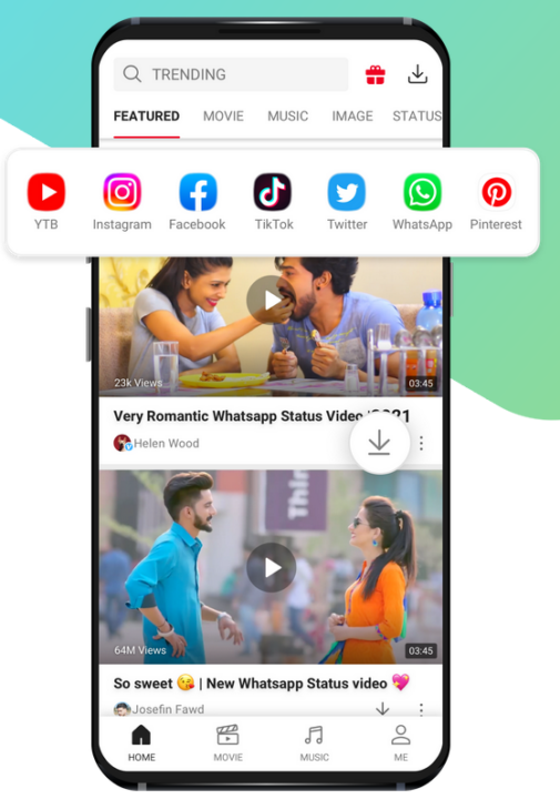 تحميل برنامج فيد ميت vidmate القديم نسخة 2.61 للاندرويد من ميديا فاير apk مجانا free download