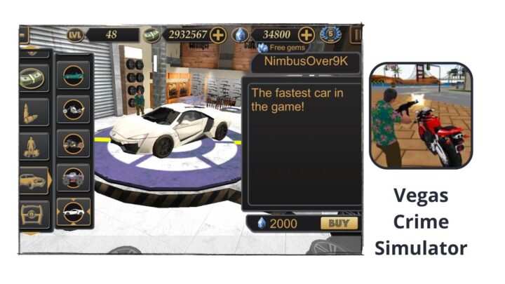 تحميل لعبة vegas crime simulator مهكرة للاندرويد 2024 اخر اصدار من ميديا فاير مجانا