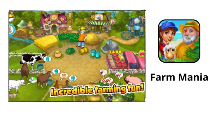 تحميل لعبة farm mania مهكر للاندوريد 1.25 اخر اصدار2024 من ميديا فاير