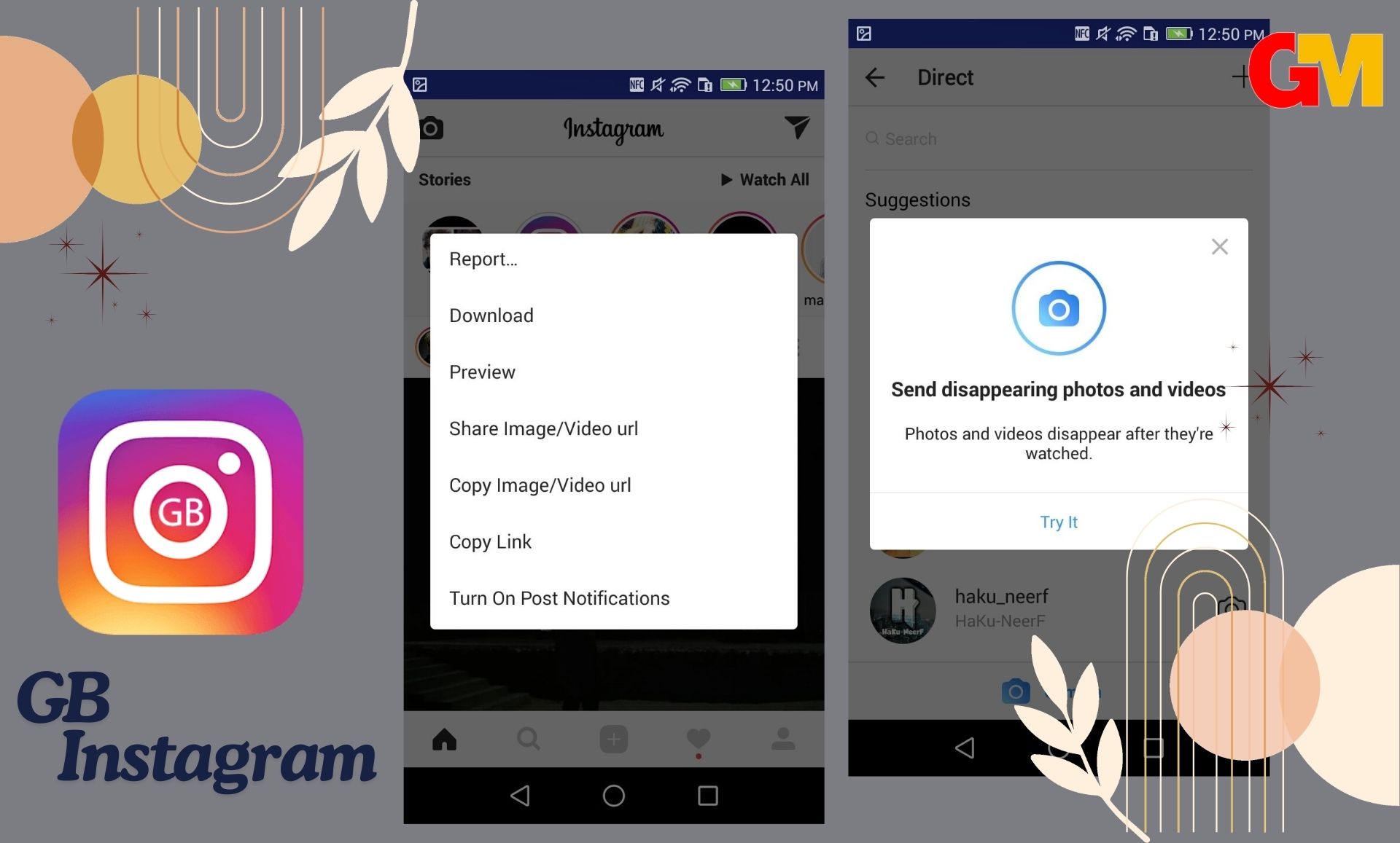 تحميل تطبيق GB Instagram v349.0.0.0.58 مهكر APK اخر اصدار مجانا