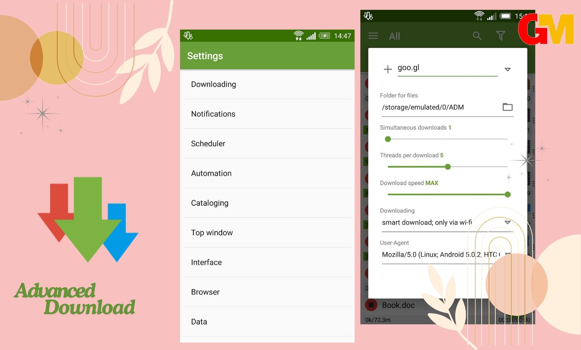 تحميل تطبيق ADM Pro مهكر APK اخر اصدار مجانا