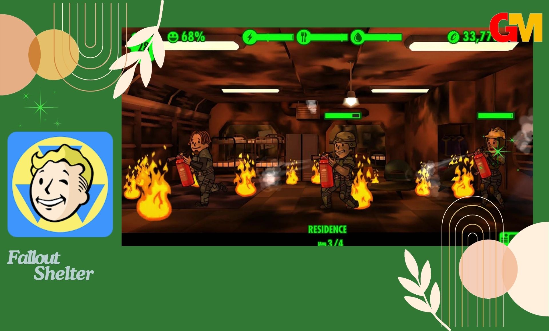 تحميل لعبه Fallout Shelter مهكره APK اخر اصدار مجانا