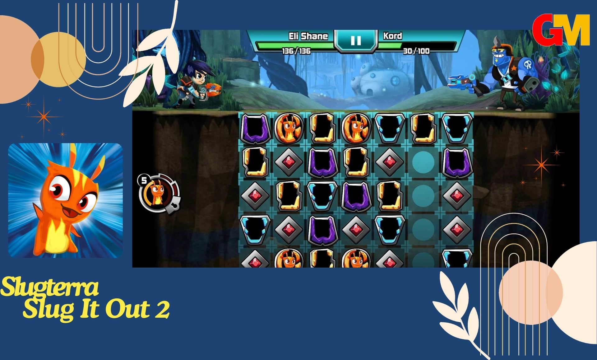 تحميل لعبة سلغتيرا 2 مهكرة المال غير محدود للاندرويد اخر اصدار من ميديا فاير Slugterra Slug it Out 2 v5.3.3 MOD