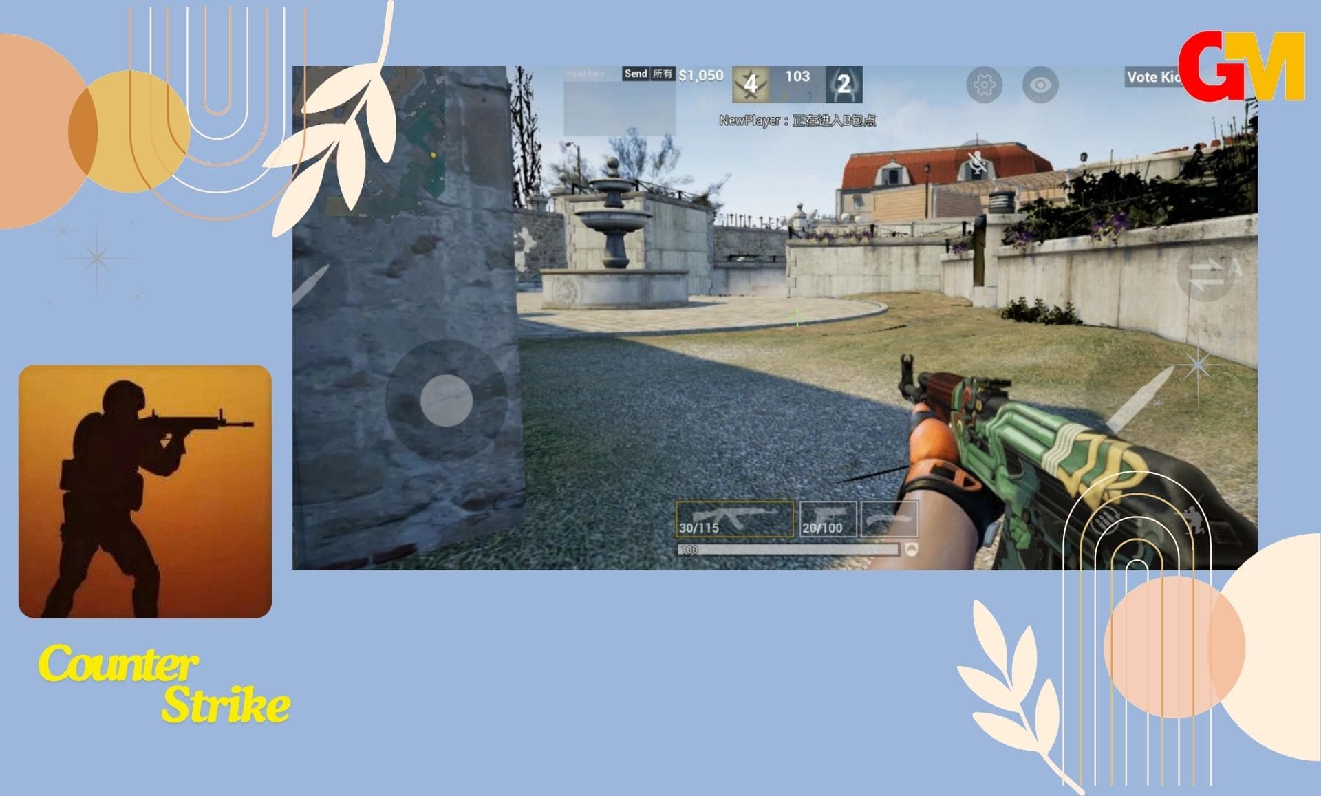تحميل لعبة cs go للاندرويد من ميديا فاير apk = obb اخر اصدار