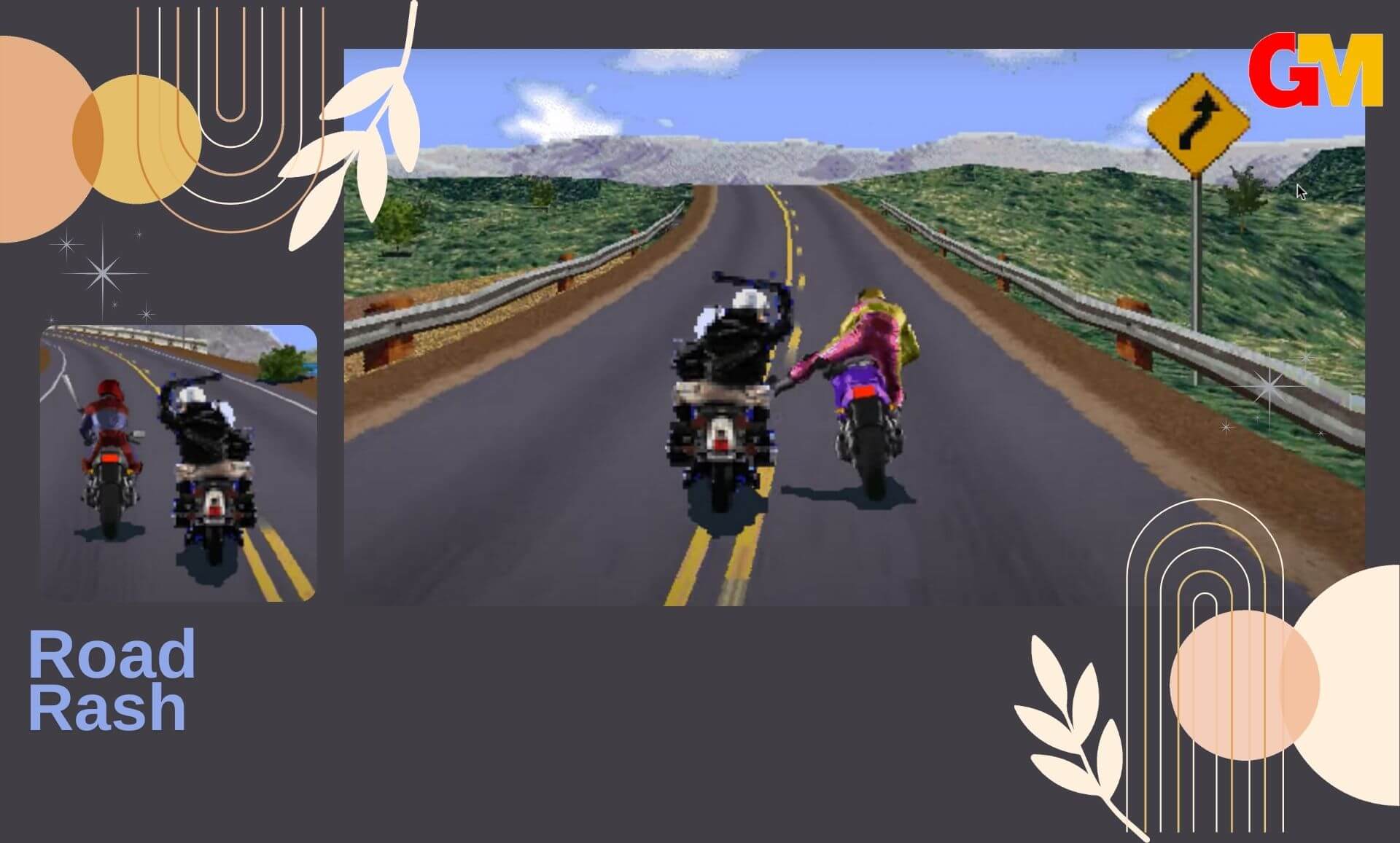 تحميل لعبة road rash للاندرويد والايفون من ميديا فاير مجانا