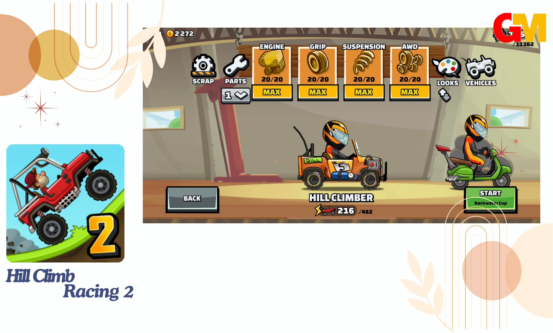 تحميل لعبة Hill Climb Racing 2 مهكرة v1.57.0 من ميديا فاير اخر اصدار