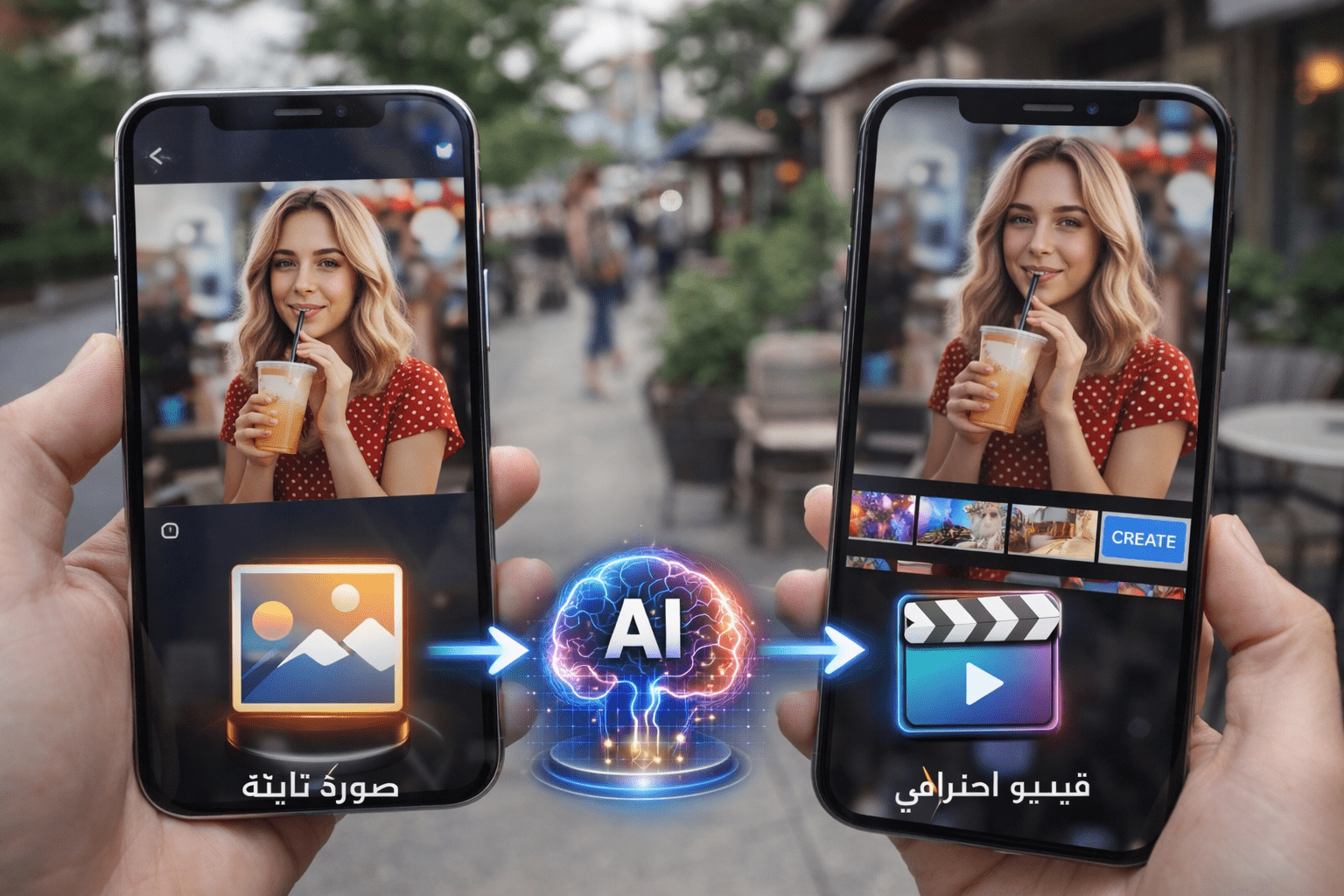 أفضل تطبيق ذكاء اصطناعي لتحويل الصور إلى فيديو بسهولة