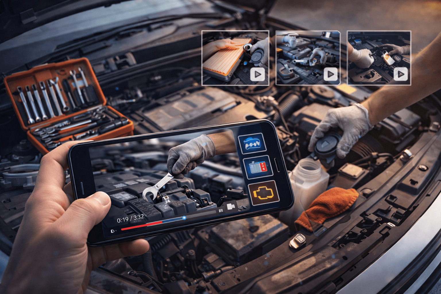 موقع مهم لكل أصحاب السيارات لتعلم الصيانة