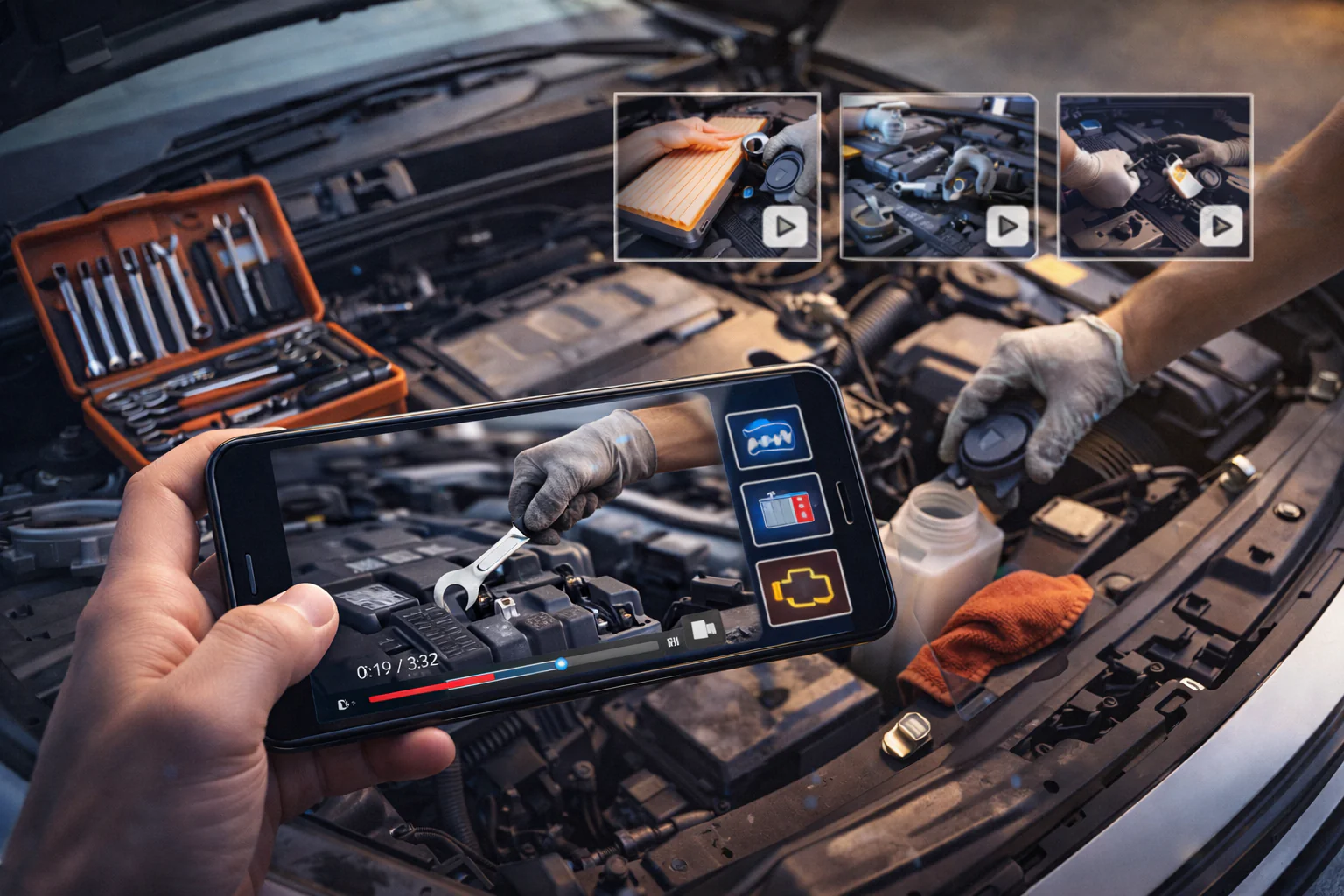 موقع مهم لكل أصحاب السيارات لتعلم الصيانة